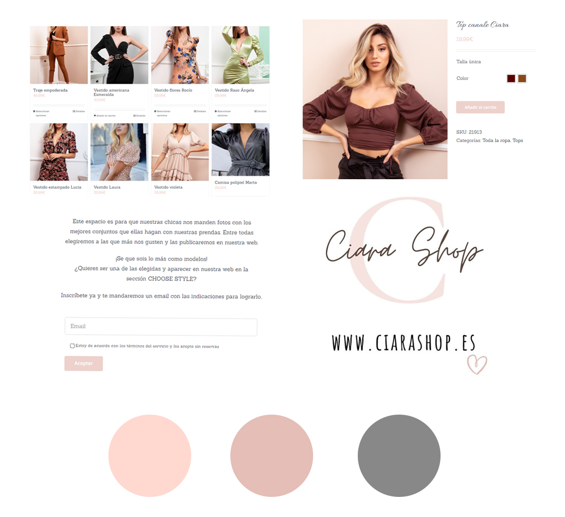 Web Ciara Shop