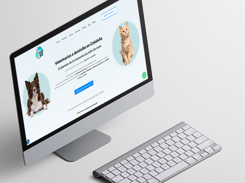 Posicionamiento Clínica Veterinaria Cataluña